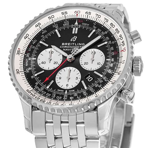 Breitling Navitimer B01 Chronograph Automatic Black Dial Men.